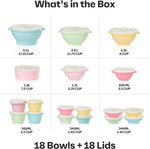 Sunburst Heritage Nesting Bowls and Canister Set