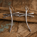 Handcrafted Sterling Silver Dragonfly Earrings