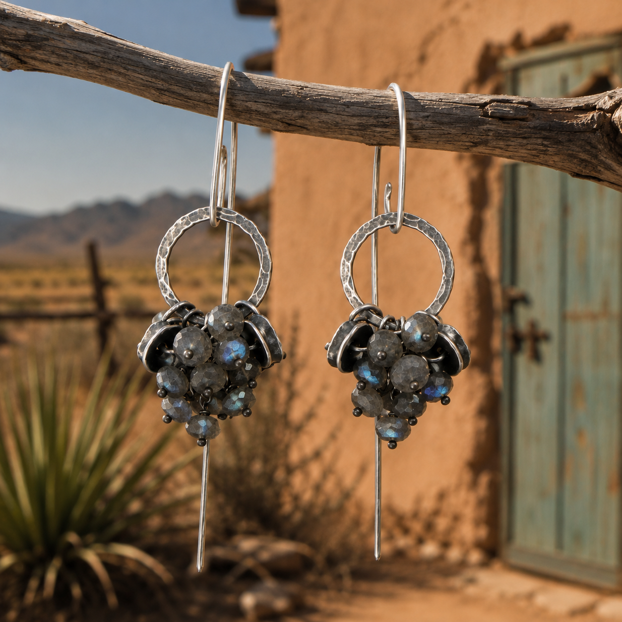 Moonstone Whisper Sterling Silver Earrings