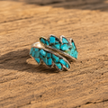 Handmade Sterling Silver Turquoise Inlay Ring