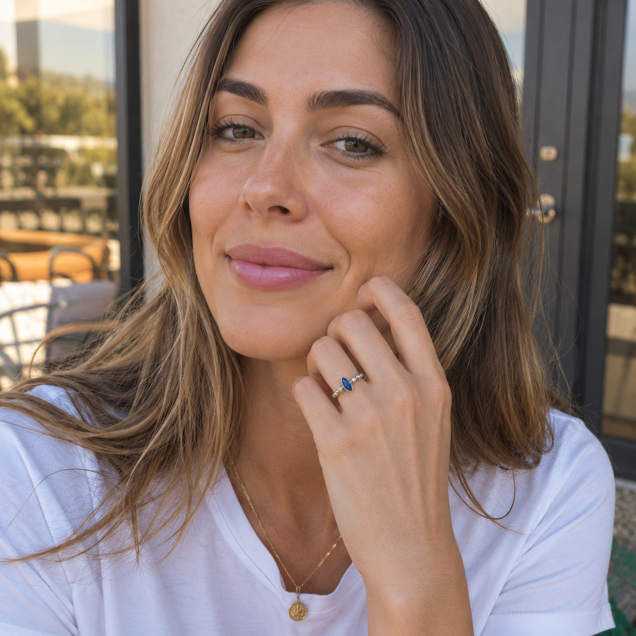 Handcrafted Sterling Silver Labradorite Ring