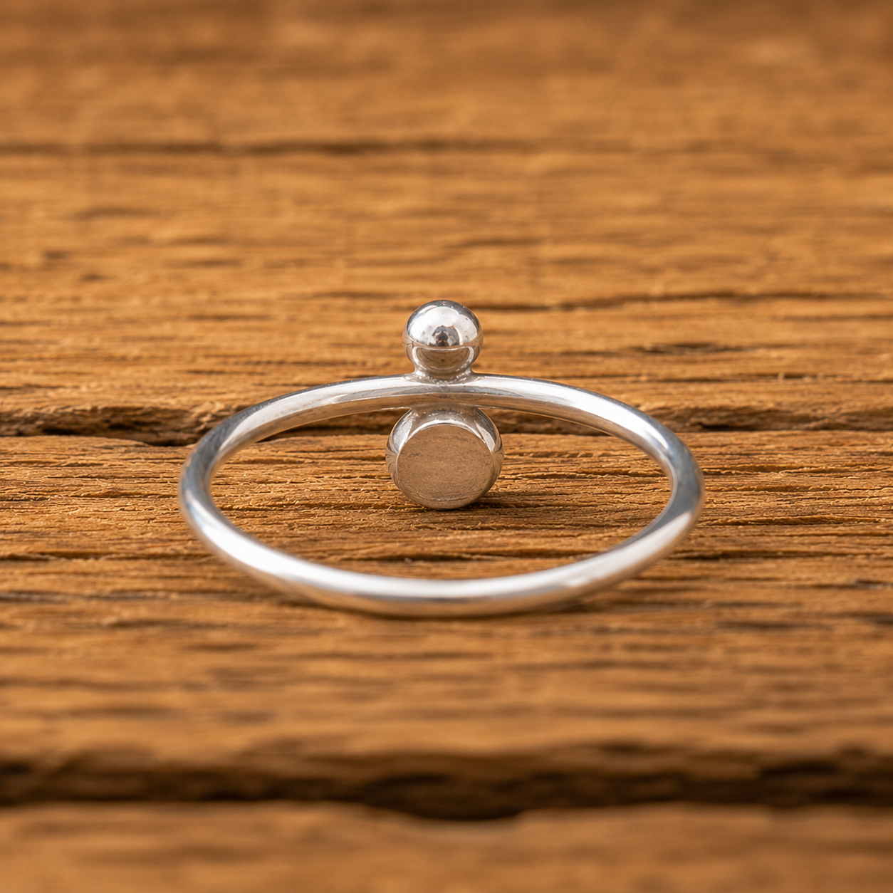 Handcrafted Pure Silver and Kingman Turquoise Ring