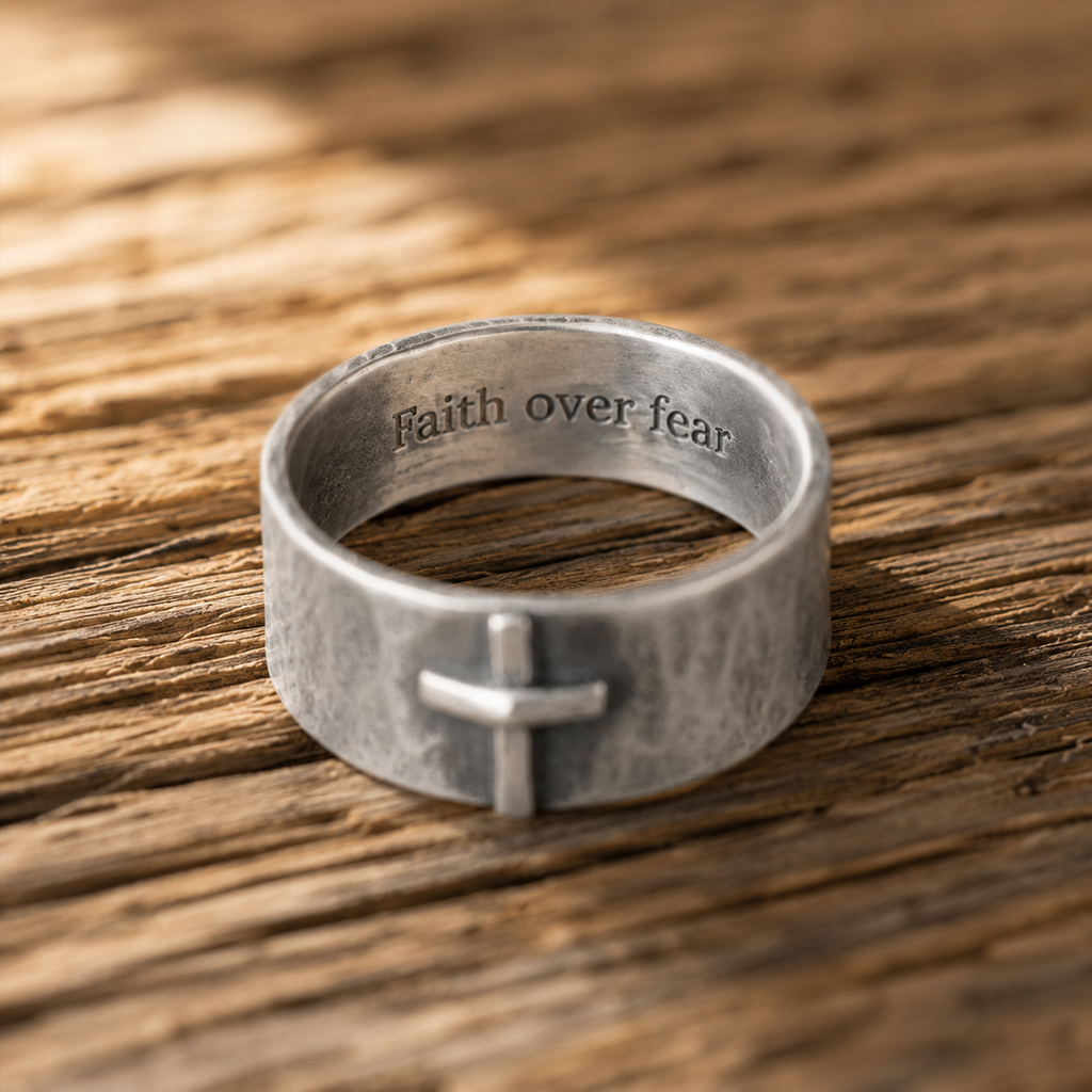 Artisan Hammered Sterling Silver Women’s Ring – Personalized Minimalist Statement Band
