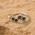 Handcrafted Sterling Silver Blossom Ring