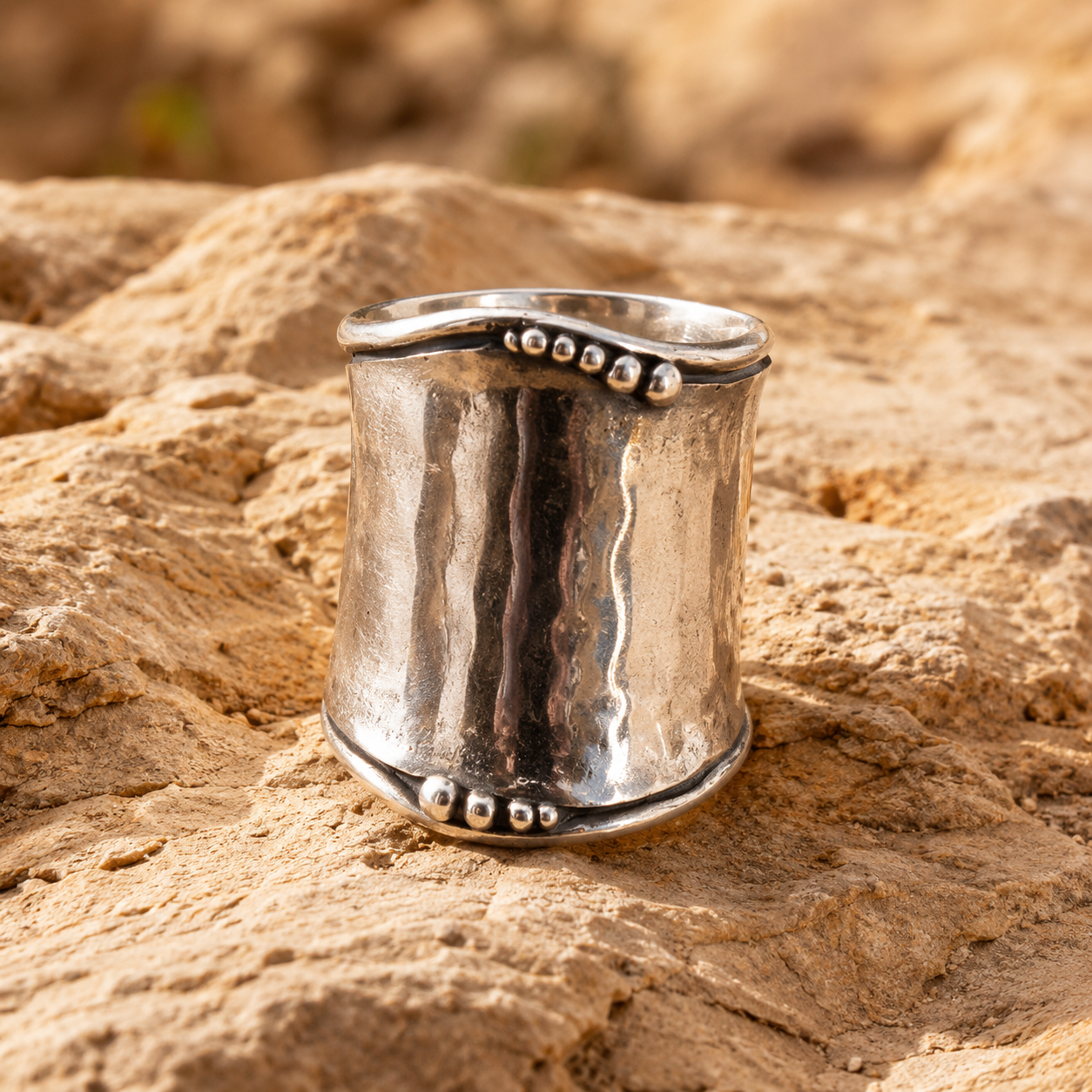 Handcrafted Sterling Silver Artisan Ring