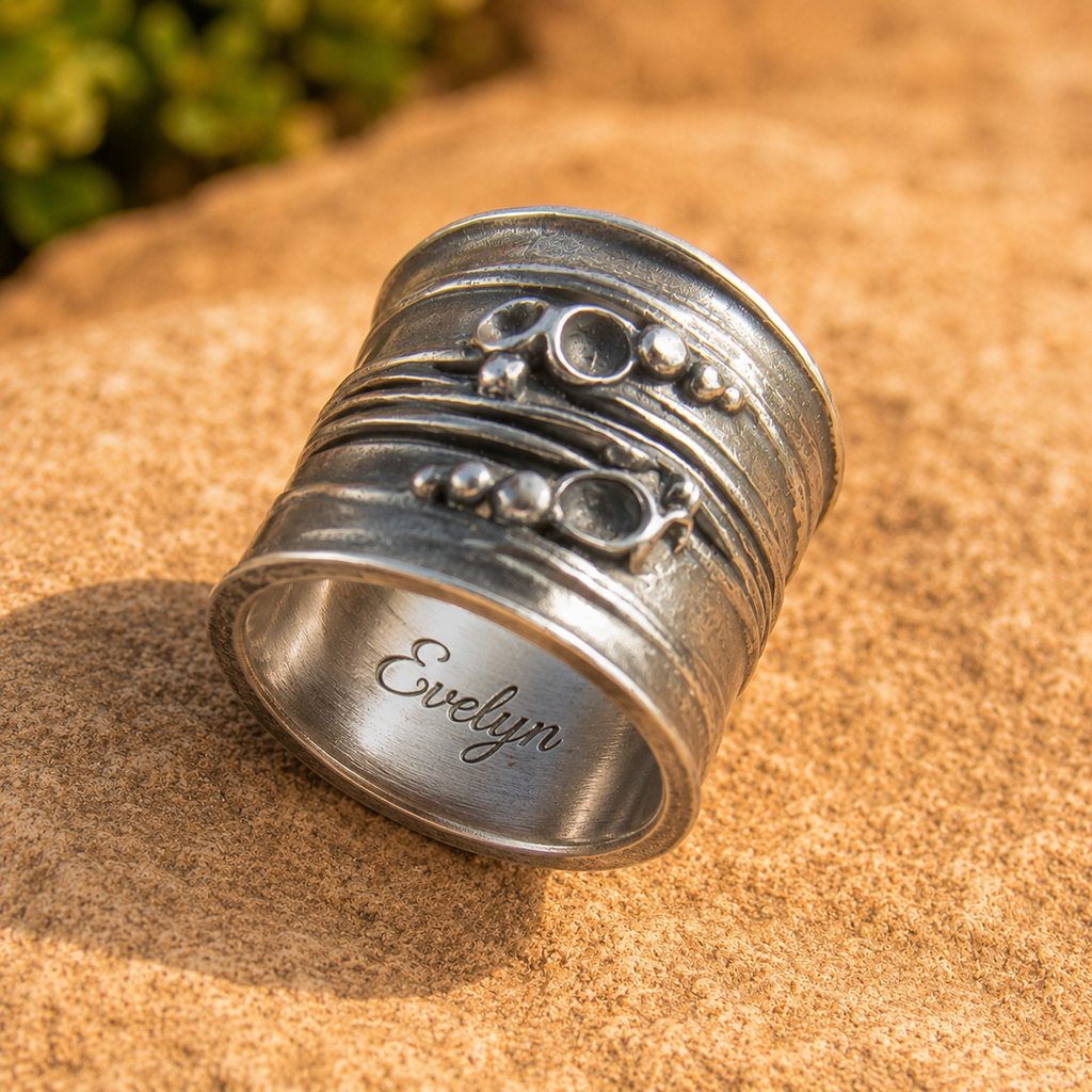 Handcrafted Vintage Sterling Silver Ring