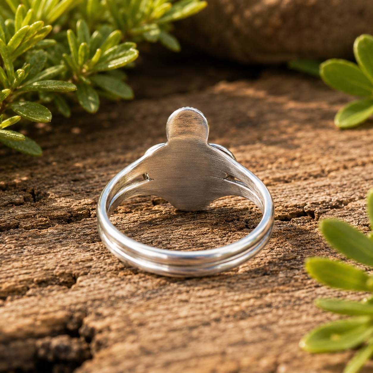 Handcrafted Sterling Silver Kingman Turquoise Ring