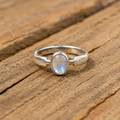 Handcrafted Sterling Silver Moonstone Ring