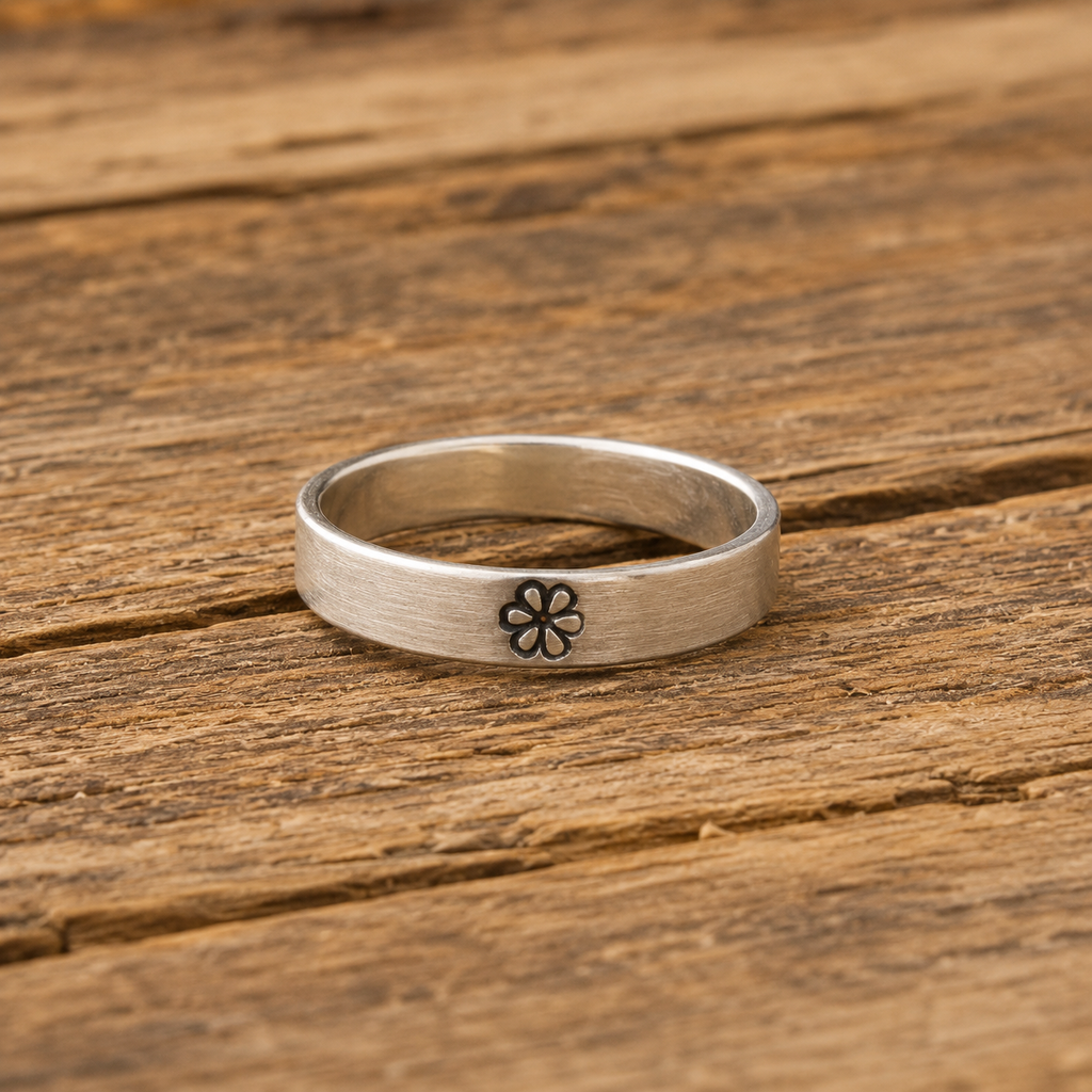 Handcrafted Sterling Silver Minimalist Ring