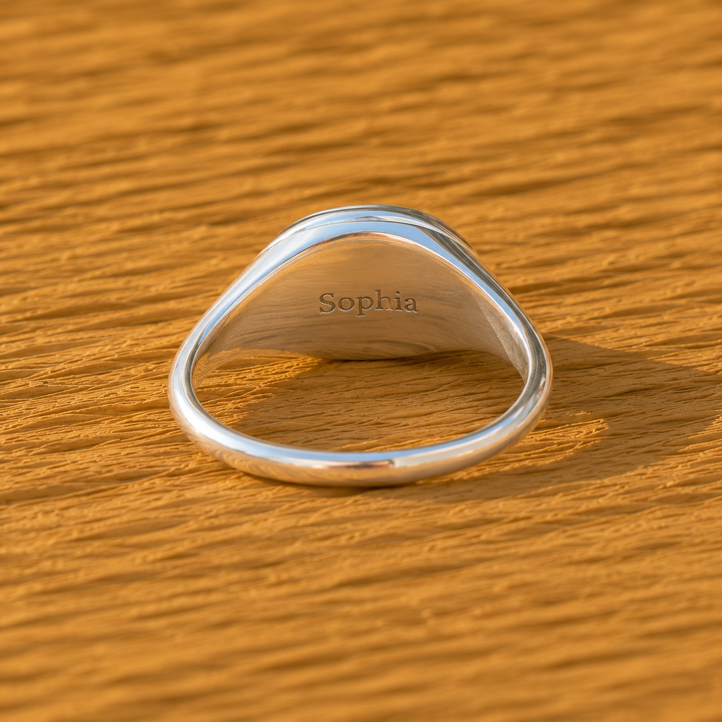 Natural Moonstone Artisan Ring for Women
