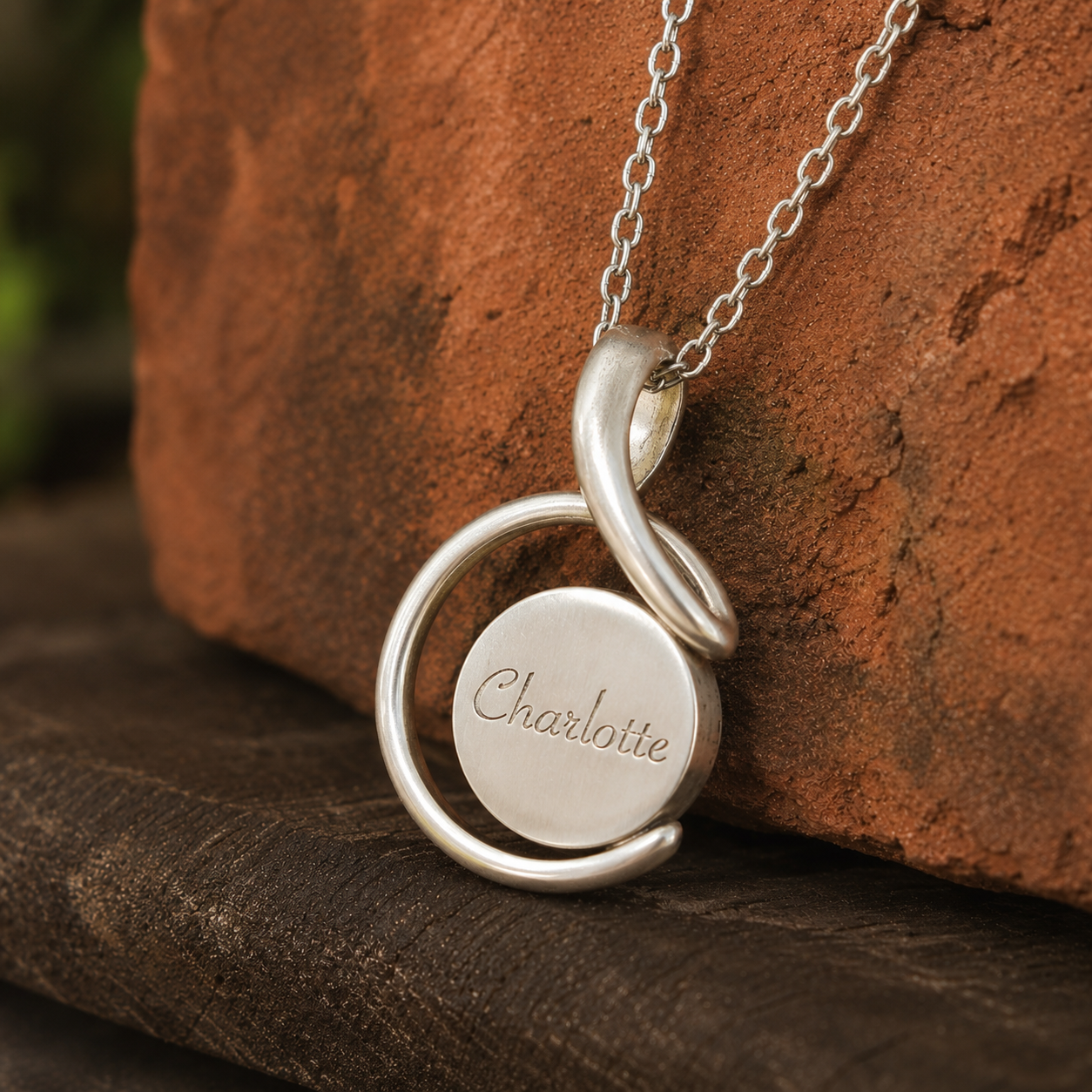 Handmade Sterling Silver Turquoise Pendant Necklace