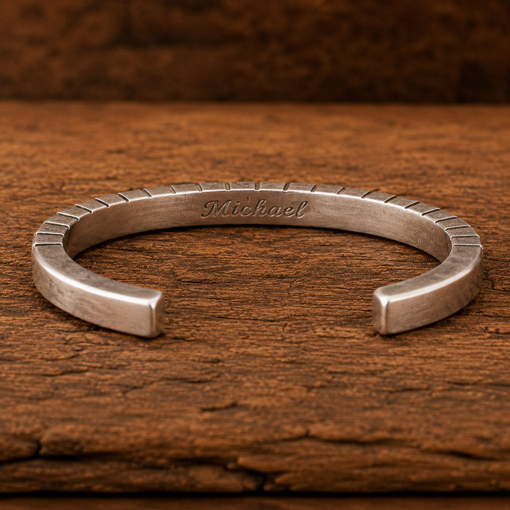 Handmade Sterling Silver Cuff Bracelet
