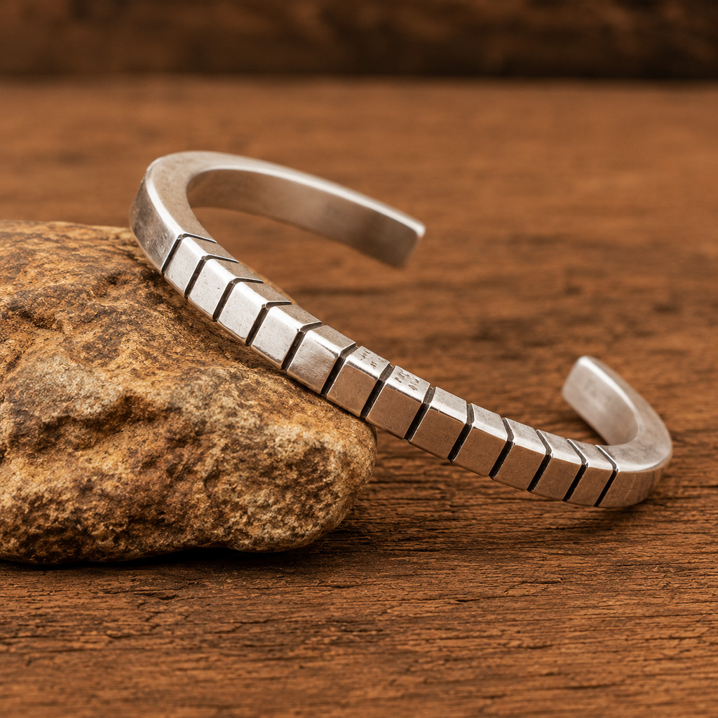 Handmade Sterling Silver Cuff Bracelet